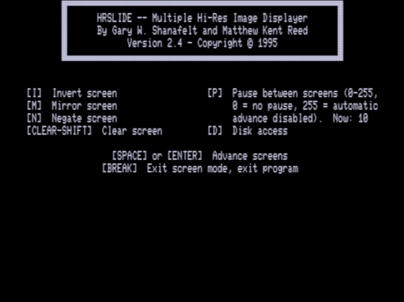 Screen shot
